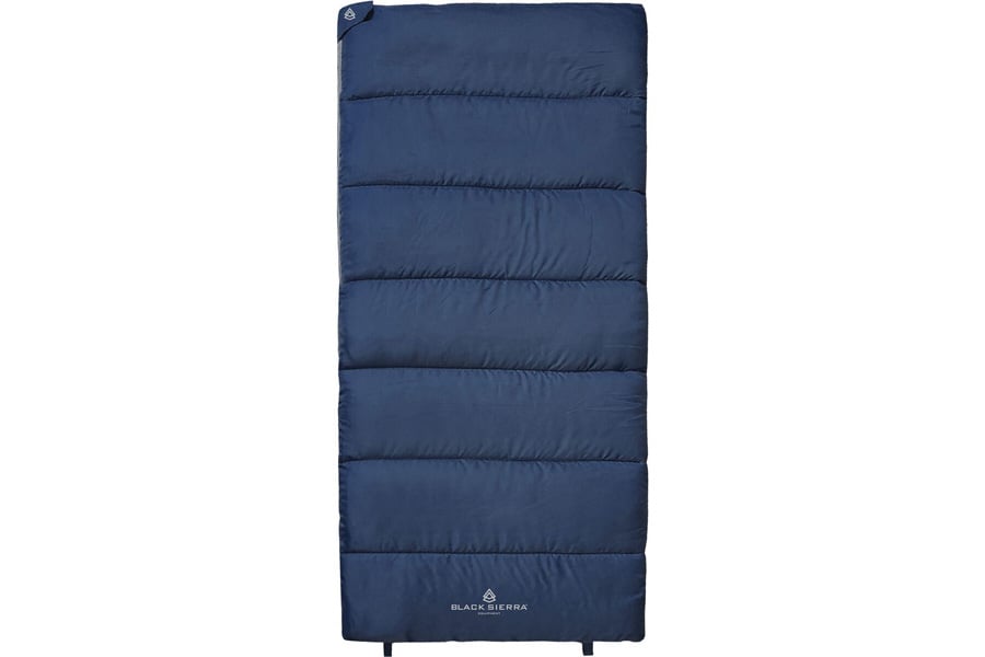 Black Sierra Equipment 50 Degrees Youth Camper Sleeping Bag Denim Blue